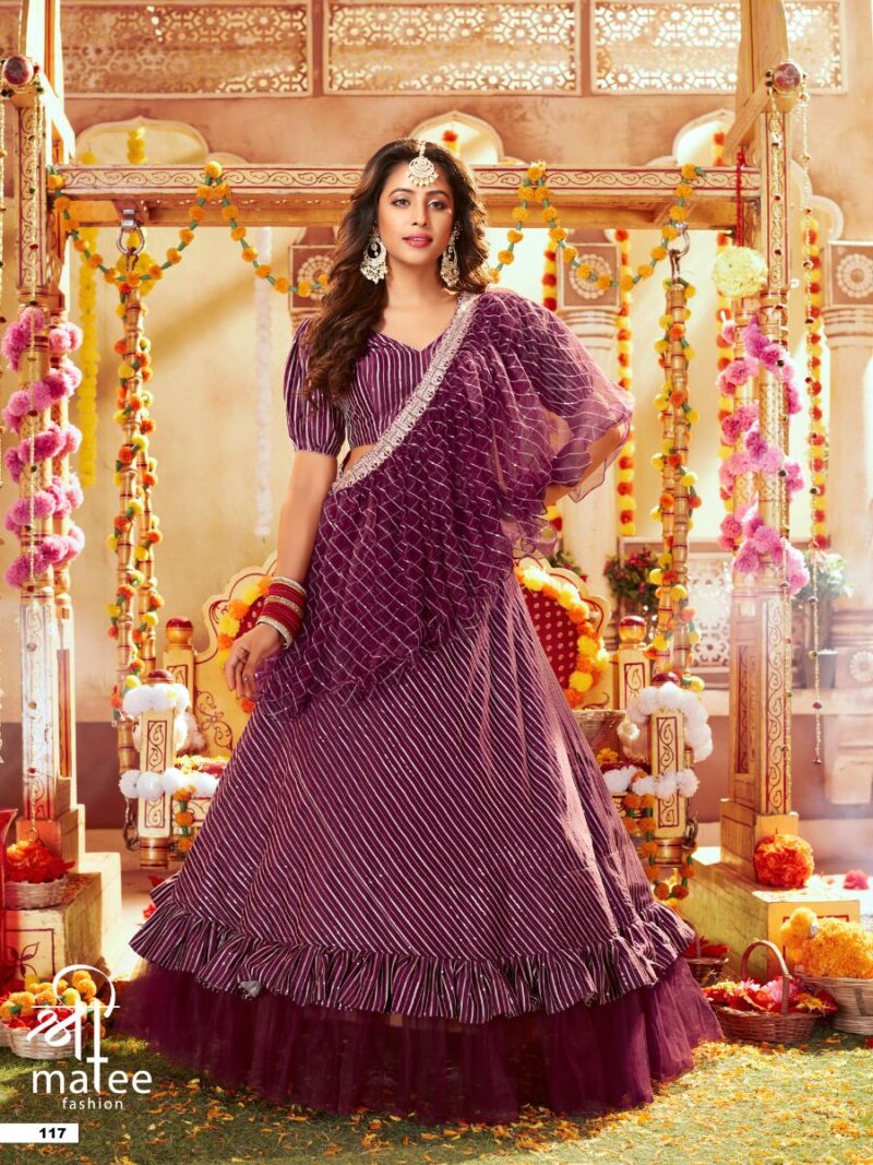 new purple lehenga choli for women with fancy resham thread sequin embroidery work finish, lehenga choli collection shreematee fashion